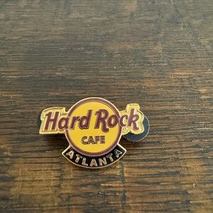 Hard Rock Café Atlanta Logo Pin – Authentic Collectible Souvenir Pin